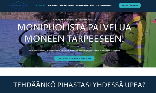 TVTK Palvelut yrityksen verkkosivut